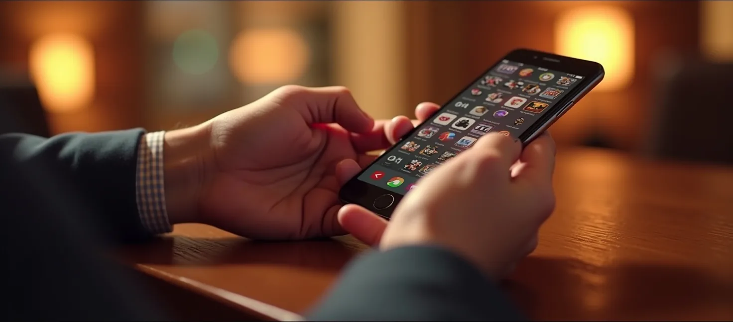 Valentino Casino app on iPhone